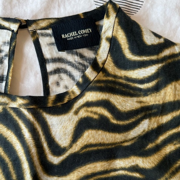 Rachel Comey Leopard print Sleeveless blouse - Picture 2 of 6